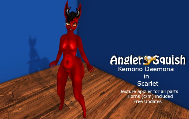 Angler Squish: Kemono Daemona in Scarlet