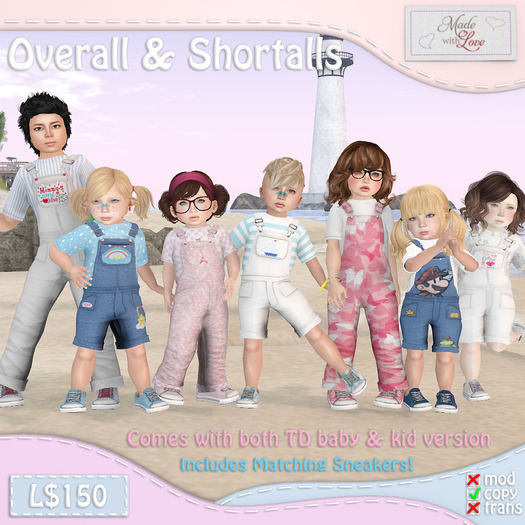 [Made With Love] Batman Overalls BOXED - Baby & Kid Sizes