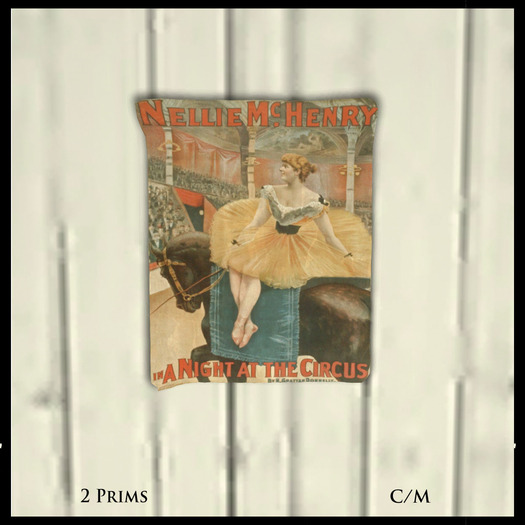 The Dirty Neko-Vintage Circus  Poster