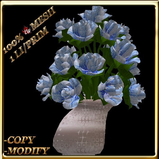 LW_ Wedding Decoration Roses - White Mix 2 (1 LI / Prim)