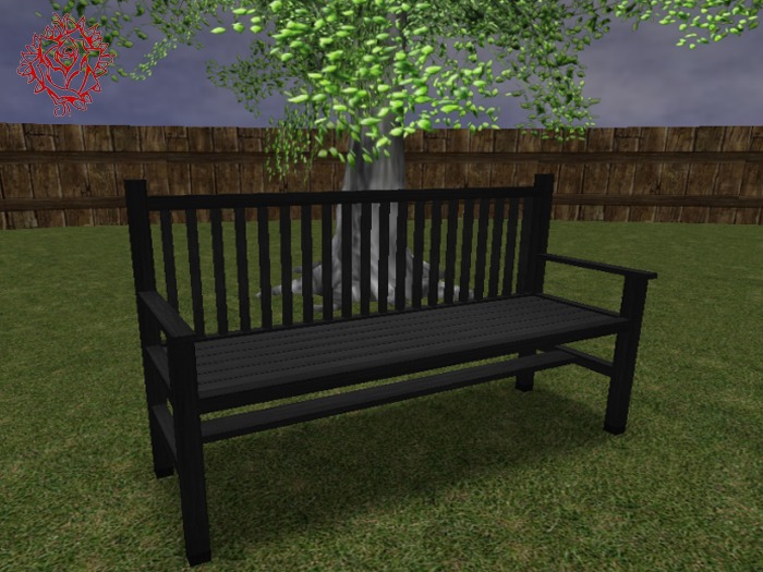 [RGB] Mesh Park Bench Grey