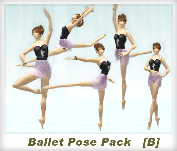 Ot* Ballet Pose Pack [B]