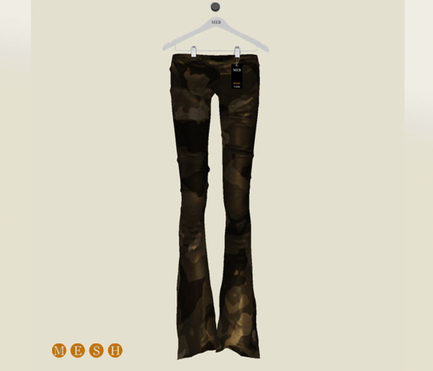 MEB : Camu Leather Pants (boxed)