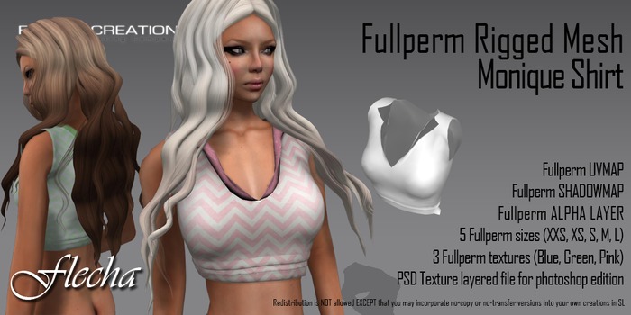 FLECHA Monique shirt FULLPERM