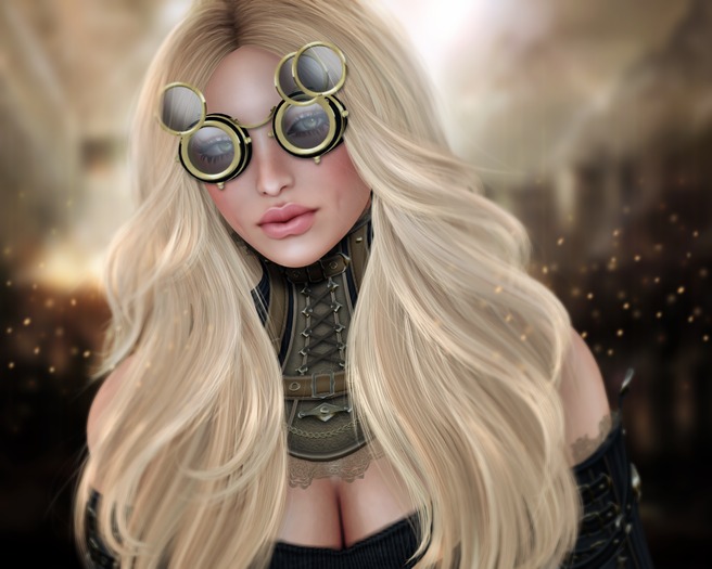 ! !SSD ~ Steam Sleuth Goggles ~ Black