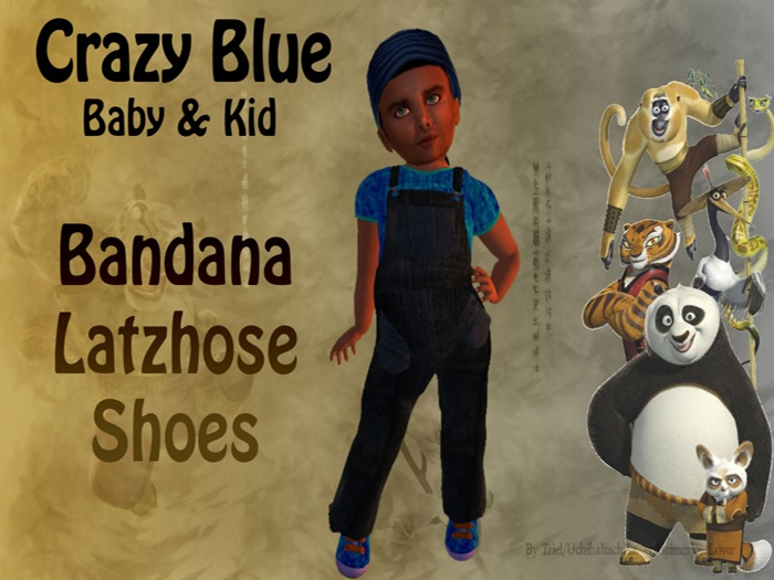 Crazy Blue Outfit