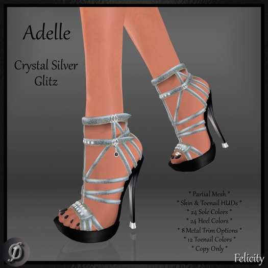 DSM Alexis Silver Platform Heel Women's Stiletto - Las Maravillas