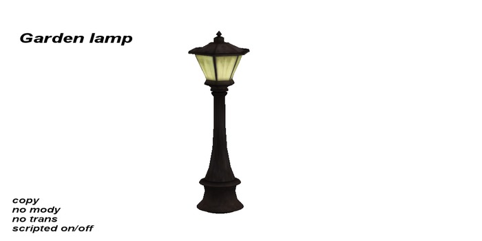 Garden lamp
