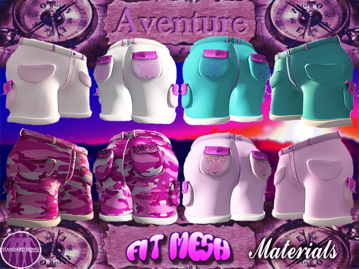 Short Aventure Female Fitmesh Materials -BOX-