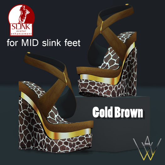 Golden-brown platforms  for mid slink -WA-
