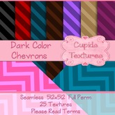 *Cupids Textures * 25 DARK COLOR CHEVRONS