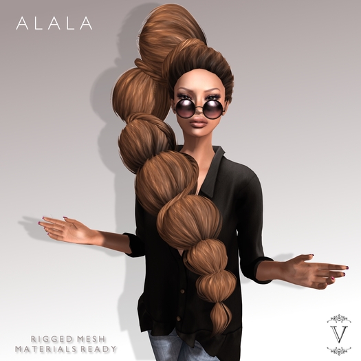 Vanity Hair: Alala-Dark Blonds(MESH)