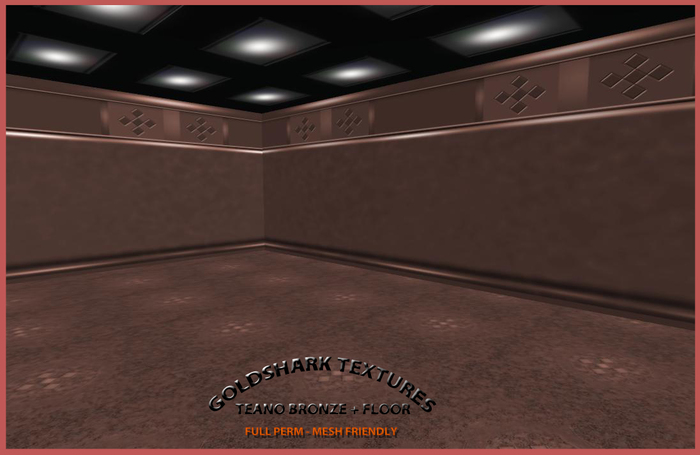 full perm seamless texture TEANO BRONZE + FLOOR