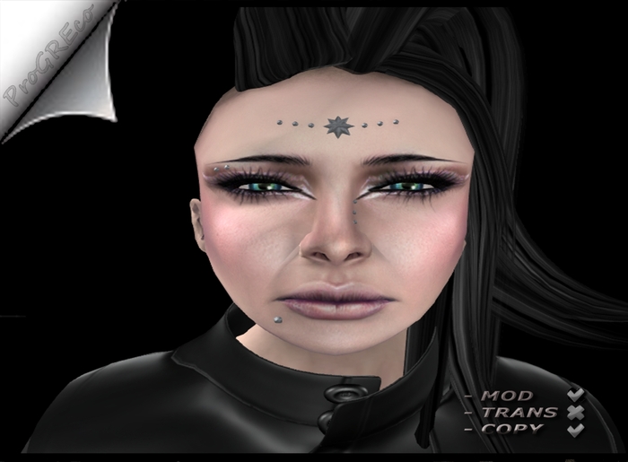 [ProGREco] Piercing Pack [7] (Face) Light Silver