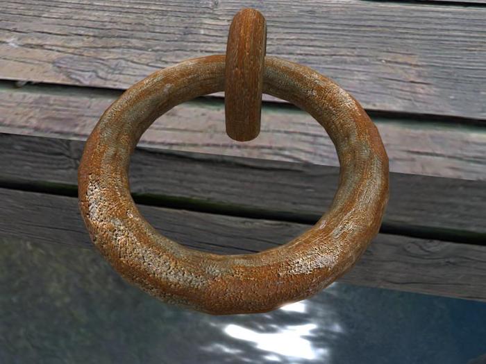 Rusty Mooring Ring (A GullsWing Sailing and Maritime Chandlery Product)