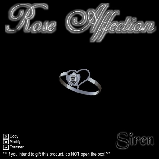 Rose Affection Ring (Boxed)