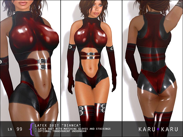KARU KARU - Latex Suit Bianca (RUBY)