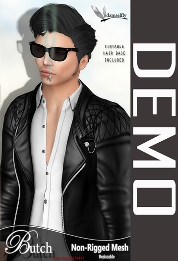 *~*DEMO*~*Damselfly*~*Butch Non-Rigged Mesh