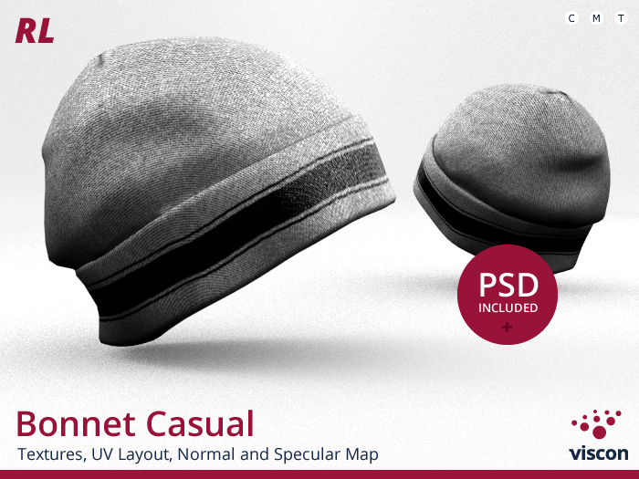 *viscon* Mesh Bonnet Casual RL
