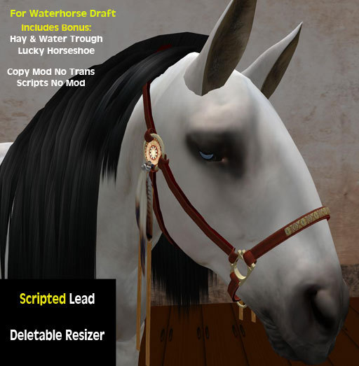 WaterHorse Draft Scripted Halter