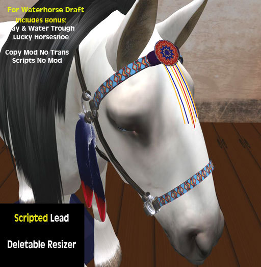 WaterHorse Draft Scripted Halter