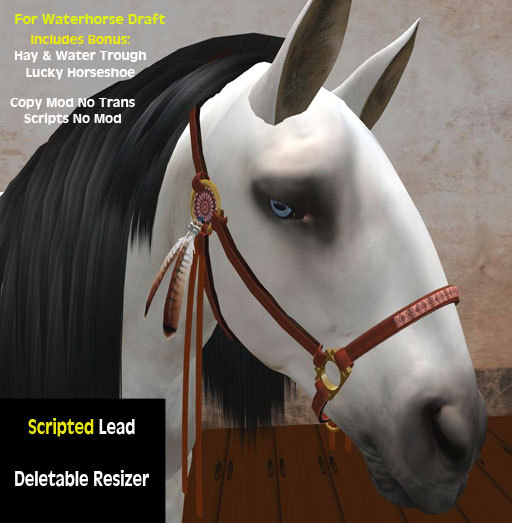 WaterHorse Draft Scripted Halter