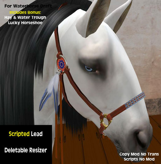 WaterHorse Draft Scripted Halter