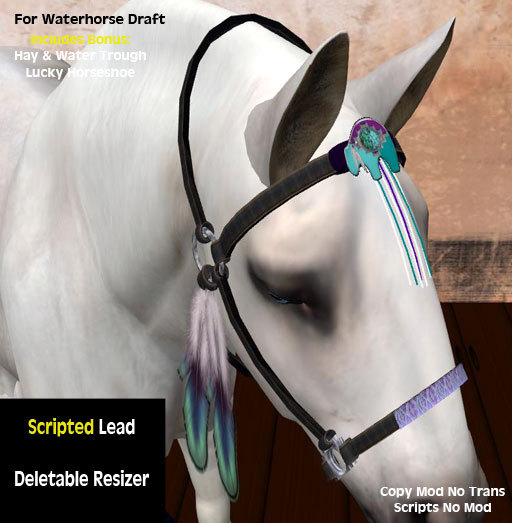 WaterHorse Draft Scripted Halter
