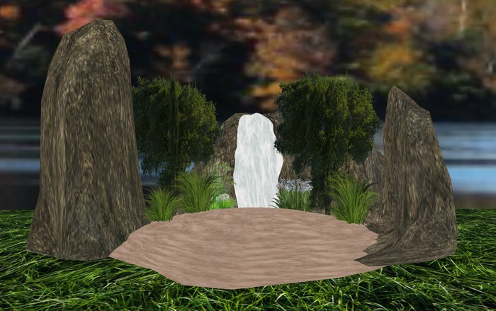 waterfall Decoration10x7