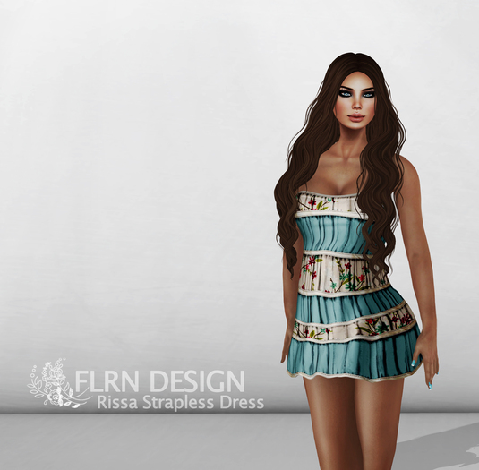 Rissa Strapless Dress DEMO