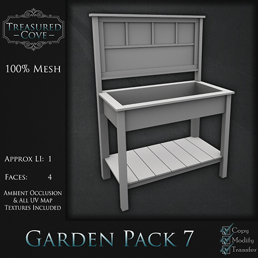 -TC- Garden Pack 7 Mesh 50% Discount!!