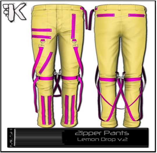 FK! - Black Pants & Blue Braces 