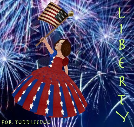 *Royal Ragamuffins* Liberty Gown for TD