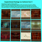 Inspiration Textures 5 box