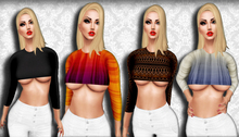 .:Vitrimi:. Tiny Longsleeve Crop Top Fat Pack