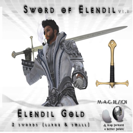 [M]A.C. [D]ESIGN&Elendil(v1.1)(gold pack)