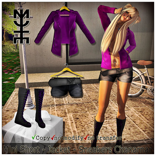 Mini Short - Jacket - Sneakers Chanarnar