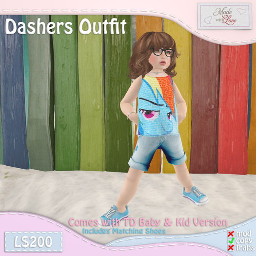 [Made With Love] Dashers Outfit BOXED