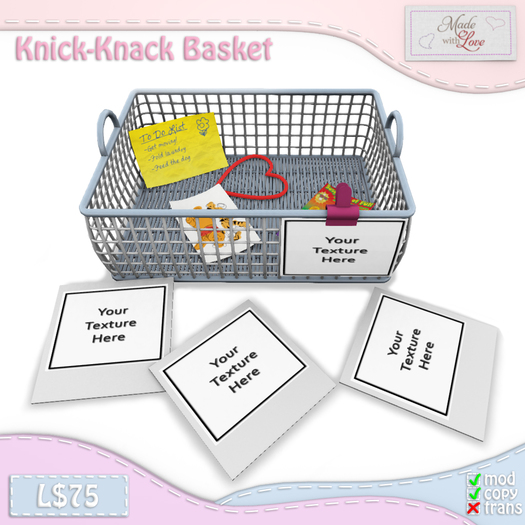 [Made With Love] Knick Knack Basket