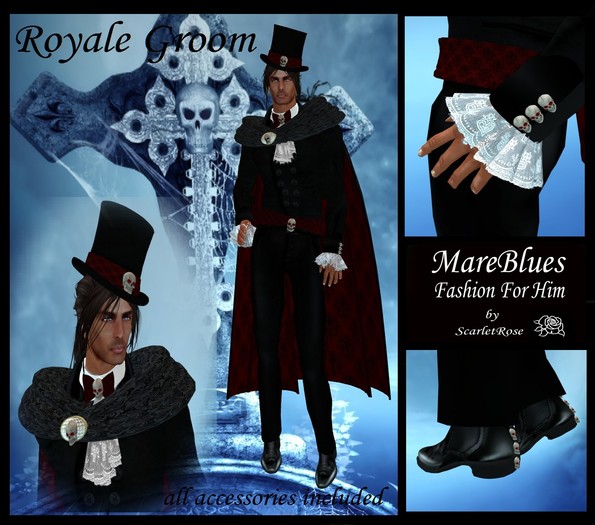 M.B.  ROYALE GROOM COMPLETE  PACK