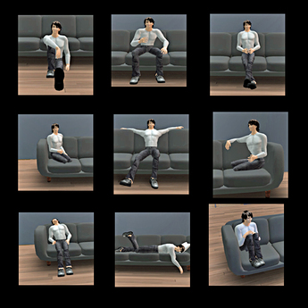 Second Life Marketplace - animations full permissions (sitting and laying)