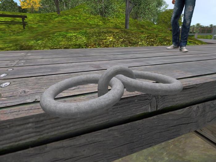 Double Verdigris Mooring Ring (A GullsWing Sailing and Maritime Chandlery Product)