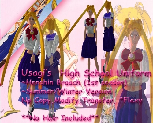 USAGI'S HIGH SCHOOL UNIFORM
