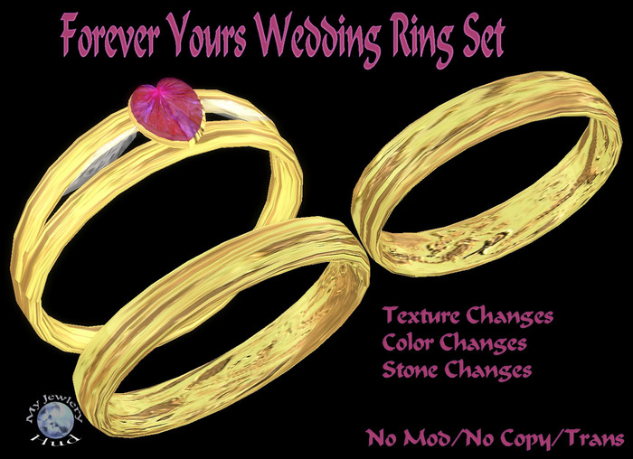 Forever Yours Wedding Ring Set