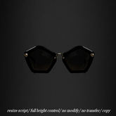 SUNGLASSES KP62 GOLD        -RYCA-