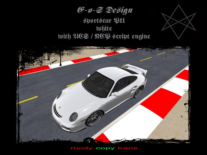 Sportscar P11 white BOX