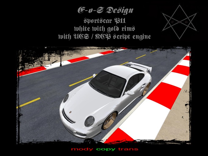 Sportscar P11 white gold BOX