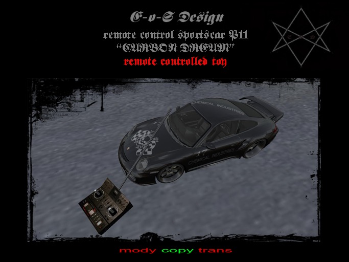 RC sportscar P11 carbon dream BOX