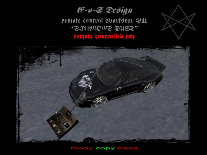 RC sportscar P11 diamond dust BOX