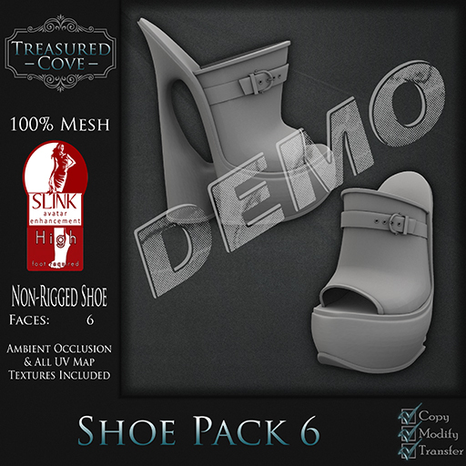 -TC- Shoe Pack 6 Mesh Demo